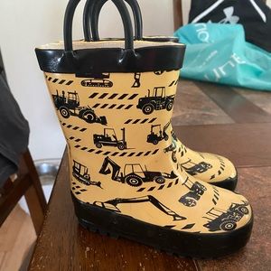 Toddler boy rain boots